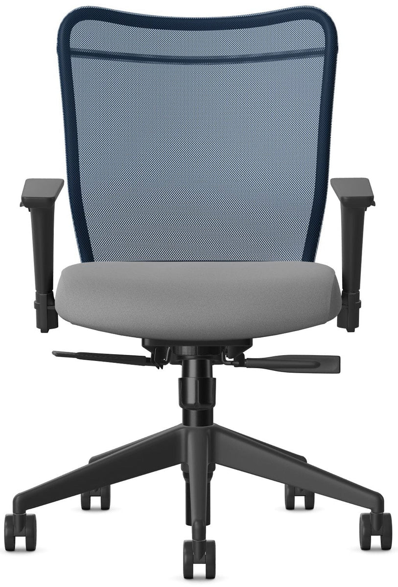 Allseating Inertia Mesh Mid Back Task Chair [77040] – Office
