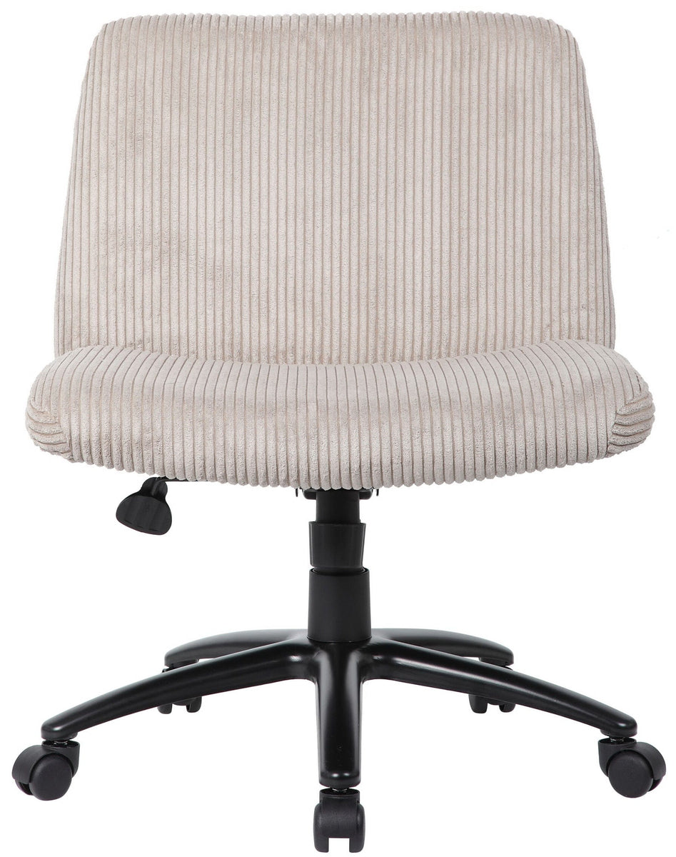 Boss Extra-Wide Criss Cross Chair in Beige [B555-LBG] – Office