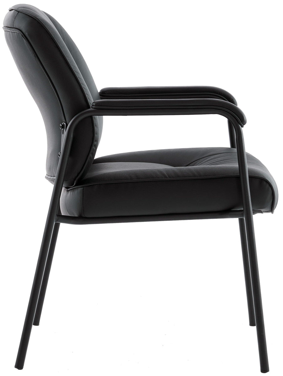 Harwick Top Grain, Genuine Leather Waiting Room Chair - Four