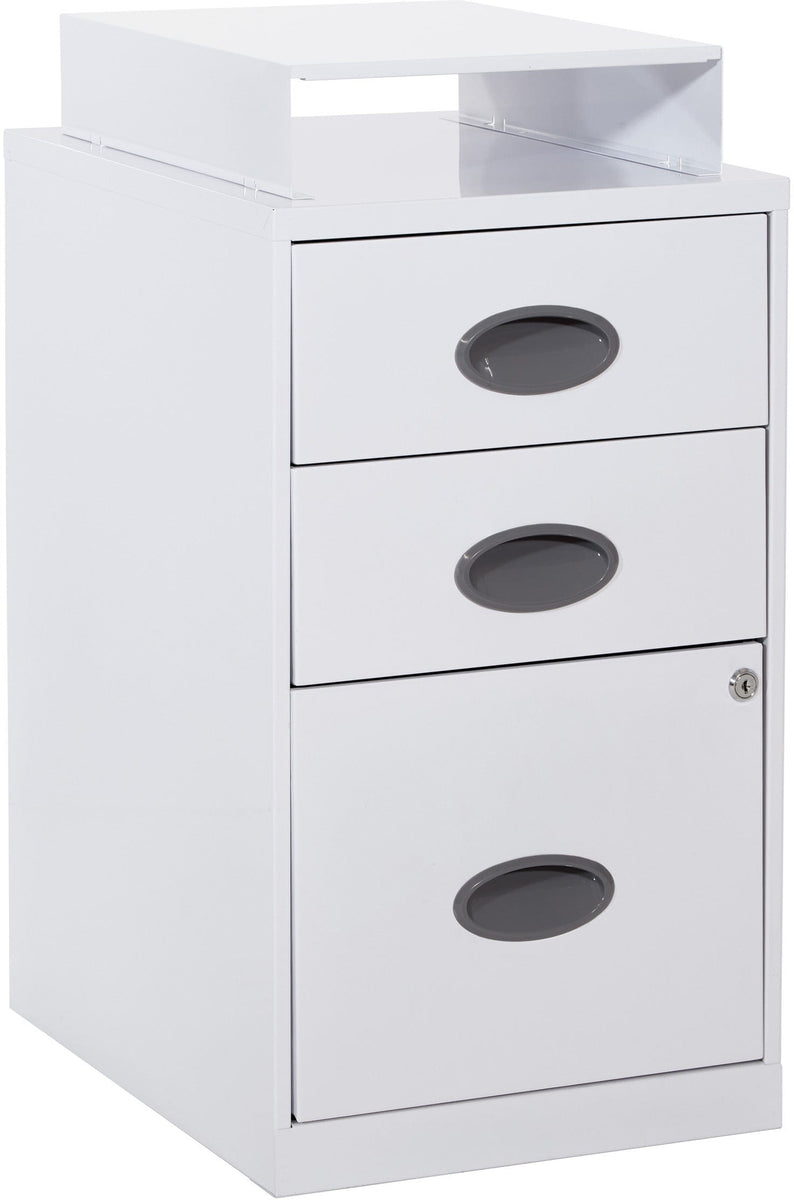 Office Star 3 Drawer Metal File Cabinet [CF3DR], image size:794x1200