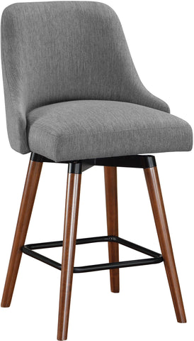 Office Star BGD26-C78 Bagford 26" Swivel Stool, charcoal