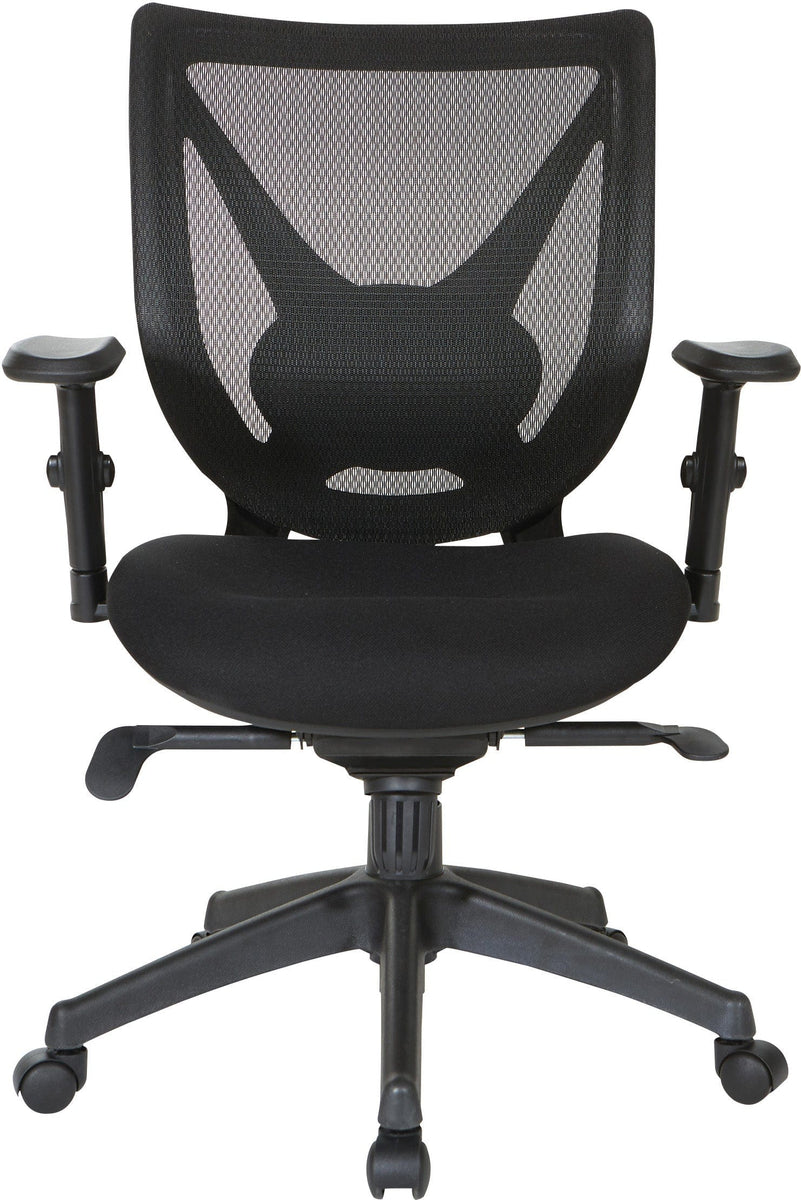 Office Star Black Screen Back Chair [EM98880] Office Chairs Unlimited