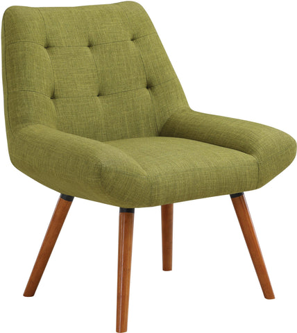 Office Star CLC-M17 Calico Accent Chair, green