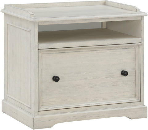 Office Star CMF2718-AW Country Meadows File Cabinet, antique white