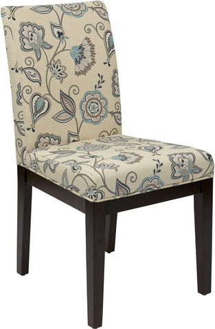 Office Star DAK2A19 Dakota Parsons Chair, 2-Pack, avignon sky