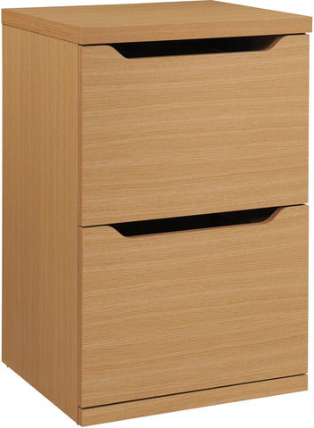 Office Star DEN2918VF-NT Denmark Vertical File, natural