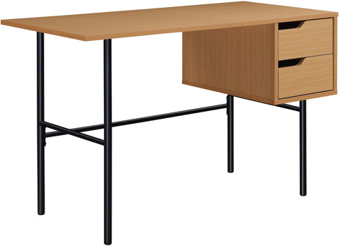 Office Star DEN4822WD-NT Denmark Writing Desk, natural