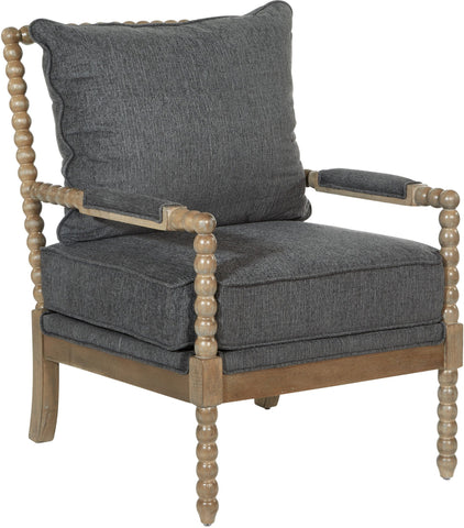 Office Star FLR-BY7 Fletcher Spindle Chair, charcoal