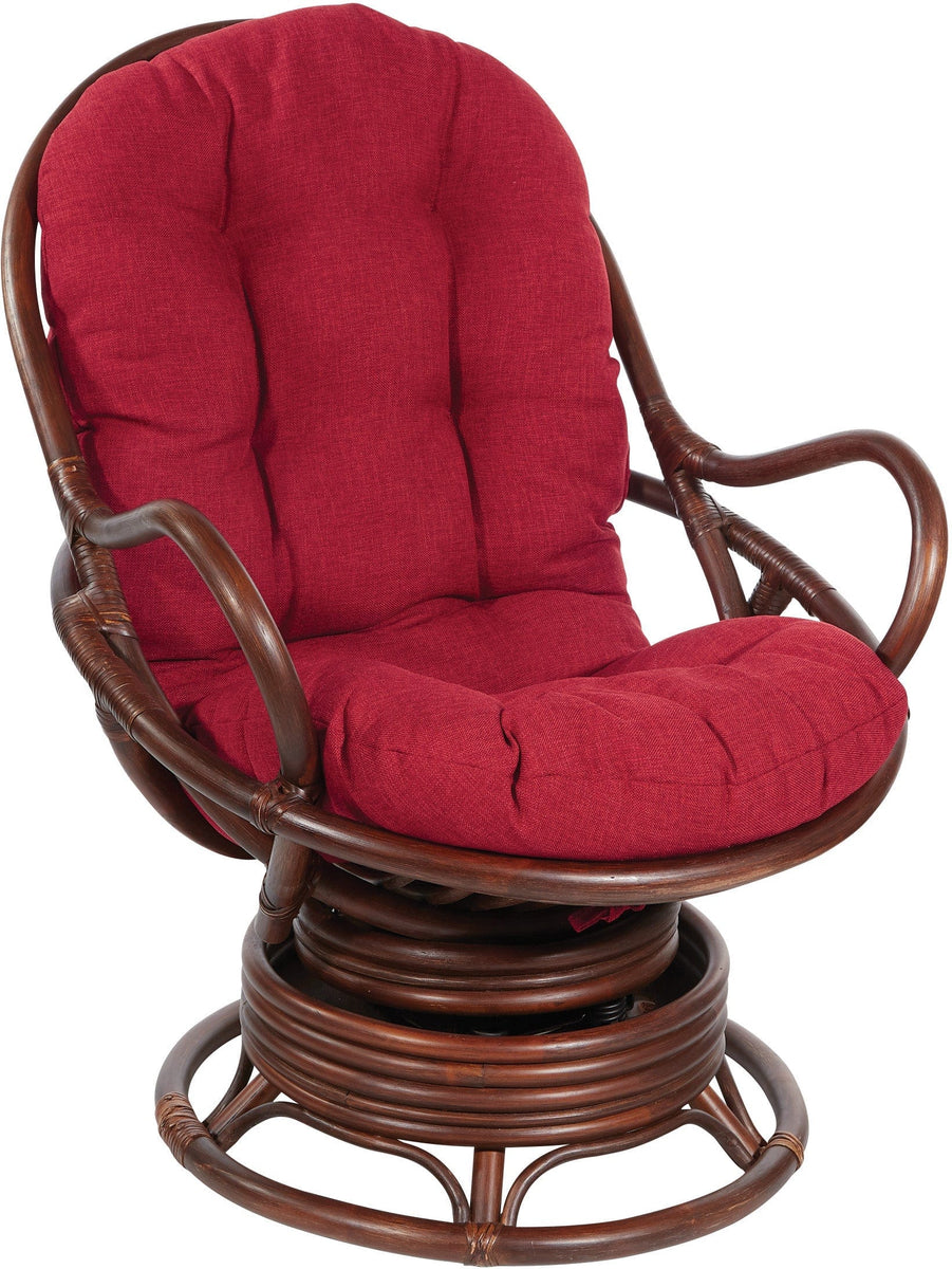 Office Star Kauai Rattan Swivel Rocker Chair [KAU320] Office Chairs