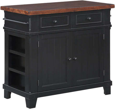 Office Star MDS39-BLK Madison Kitchen Island, black