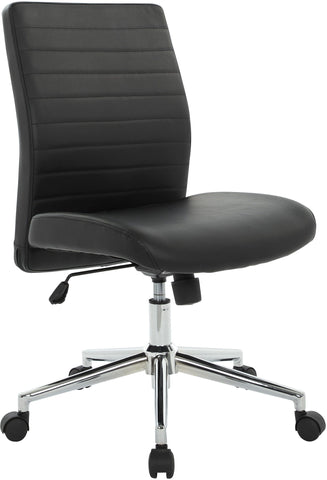 Office Star EC51830MC-EC03 Mid-Back Managers Chair, black
