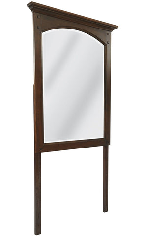 Office Star BP-4201-03K Modern Mission Mirror, angled front view