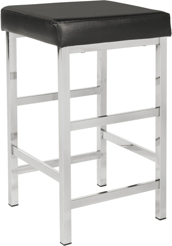 Office Star Bar Stool MET1326C-BK