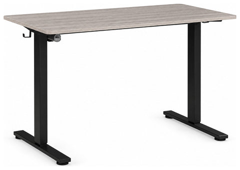 Office Star PMO4823 Primo Sit-to-Stand Electric Desk, angled front view