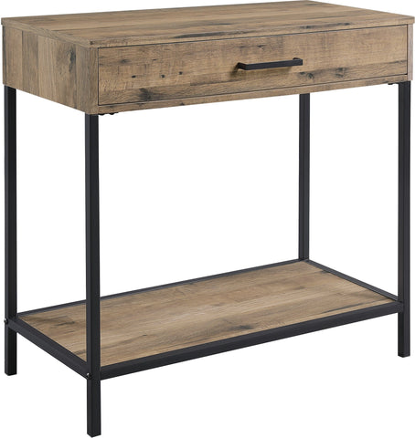 Office Star QTN507-SLV Quinton 30" Foyer Table, salvage oak