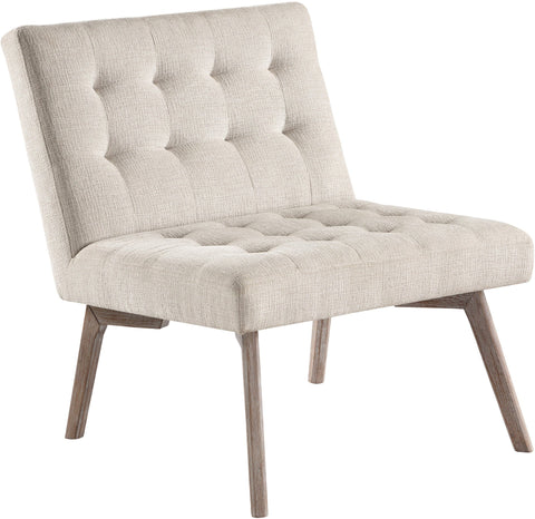 Office Star SDE51-W15 Sadie Chair with Grey Wash Legs, cottage beige