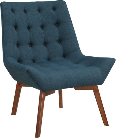 Office Star SHE-K14 Shelly Tufted Chair, azure