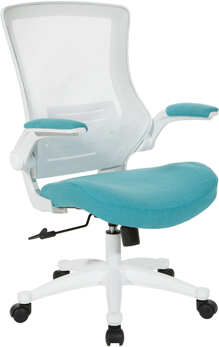 Office Star White Screen Back Manager's Chair [EM60926WH] Office