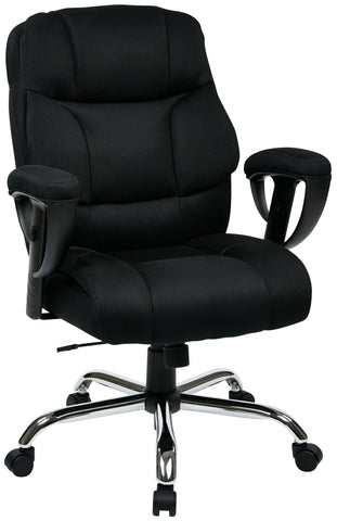Office Star EX1098-3M Work Smart Executive Big Mans Chair, angled front view