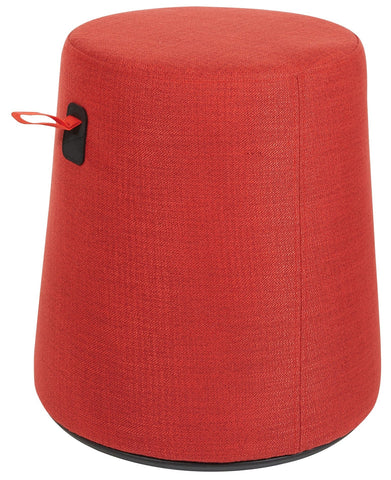 Office Star ACT4220-9 OSP Furniture Active Seat With Carry Handle, red-9