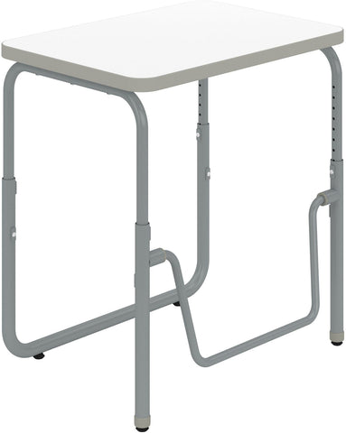 Safco 1221DE AlphaBetter 2.0 height-adjustable Student Desk with Pendulum Bar 22"-30", dry erase