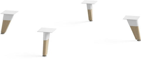 Safco RESFEET4PK Resi Seating Leg Kit, natural