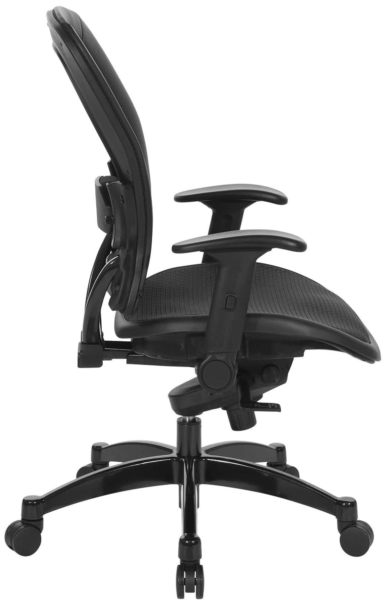 Space Seating Professional Mesh Office Chair with Flip Arms [2787R