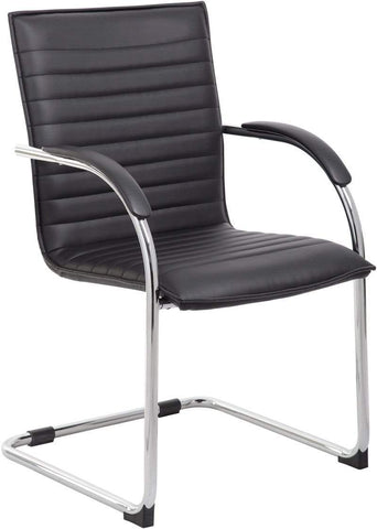 Boss Office Products Guest Chair B9536-BK-2