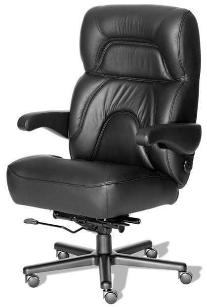 ERA Chairman Big and Tall Leather Chair with Wide Seat [OF-CHRM