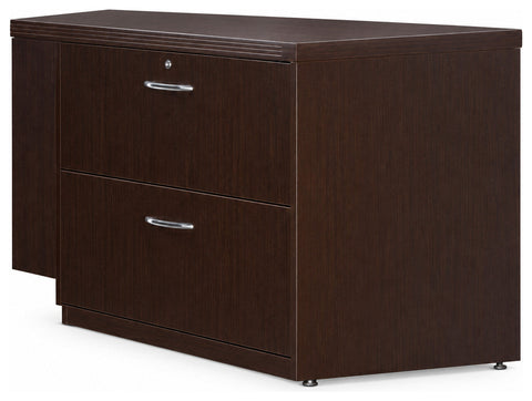 Mayline ACLF36LDC Aberdeen 36" Credenza Lateral File, mocha finish
