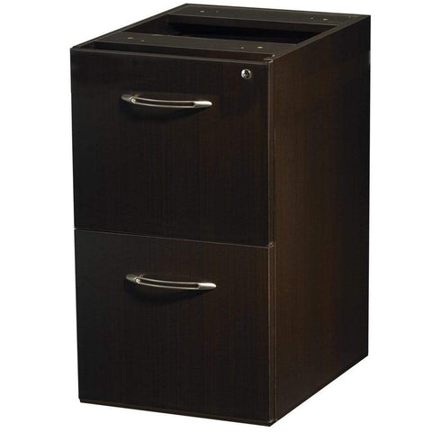 Mayline AFF20LDC Aberdeen Credenza FF Pedestal, mocha finish