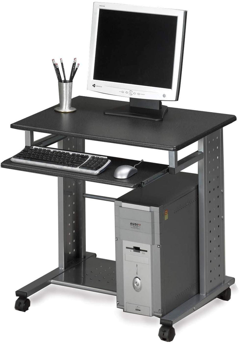 Safco Empire Mobile PC Station, Metallic Gray [945] – Office
