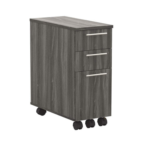 Mayline ABSPLGS Skinny Pedestal, gray steel finish