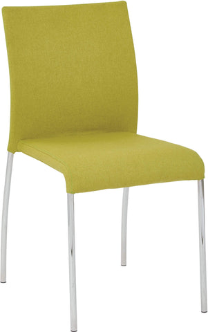Office Star CWYAS2-CK005 Ave Six Conway Stacking Chair, Set of 2, spring green