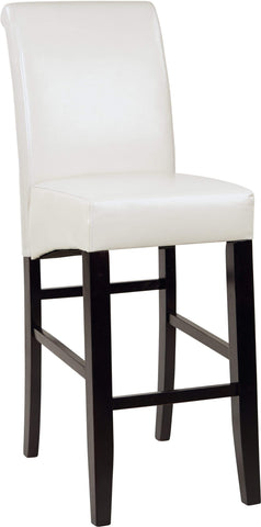 Office Star MET8630CM OSP Designs Parsons Bar Height Stool, cream