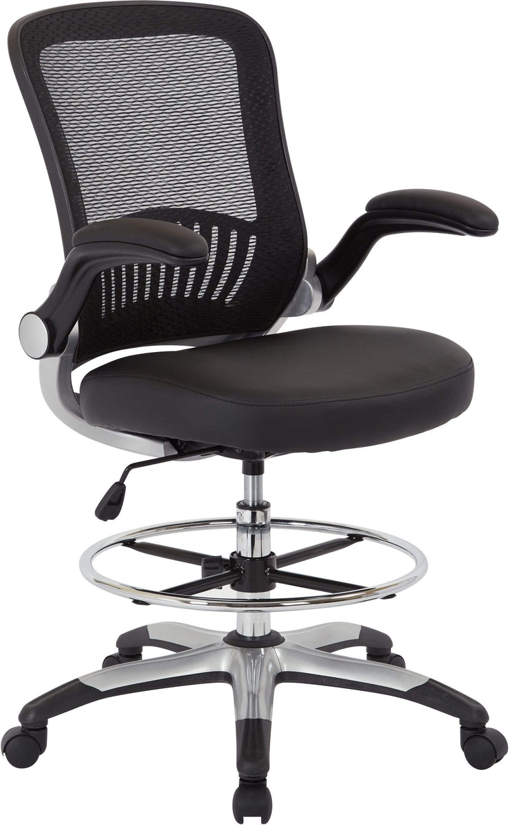 Office Star Work Smart™ Mesh Back Drafting Chair [DCY69006] – Office Chairs  Unlimited – Free Shipping!