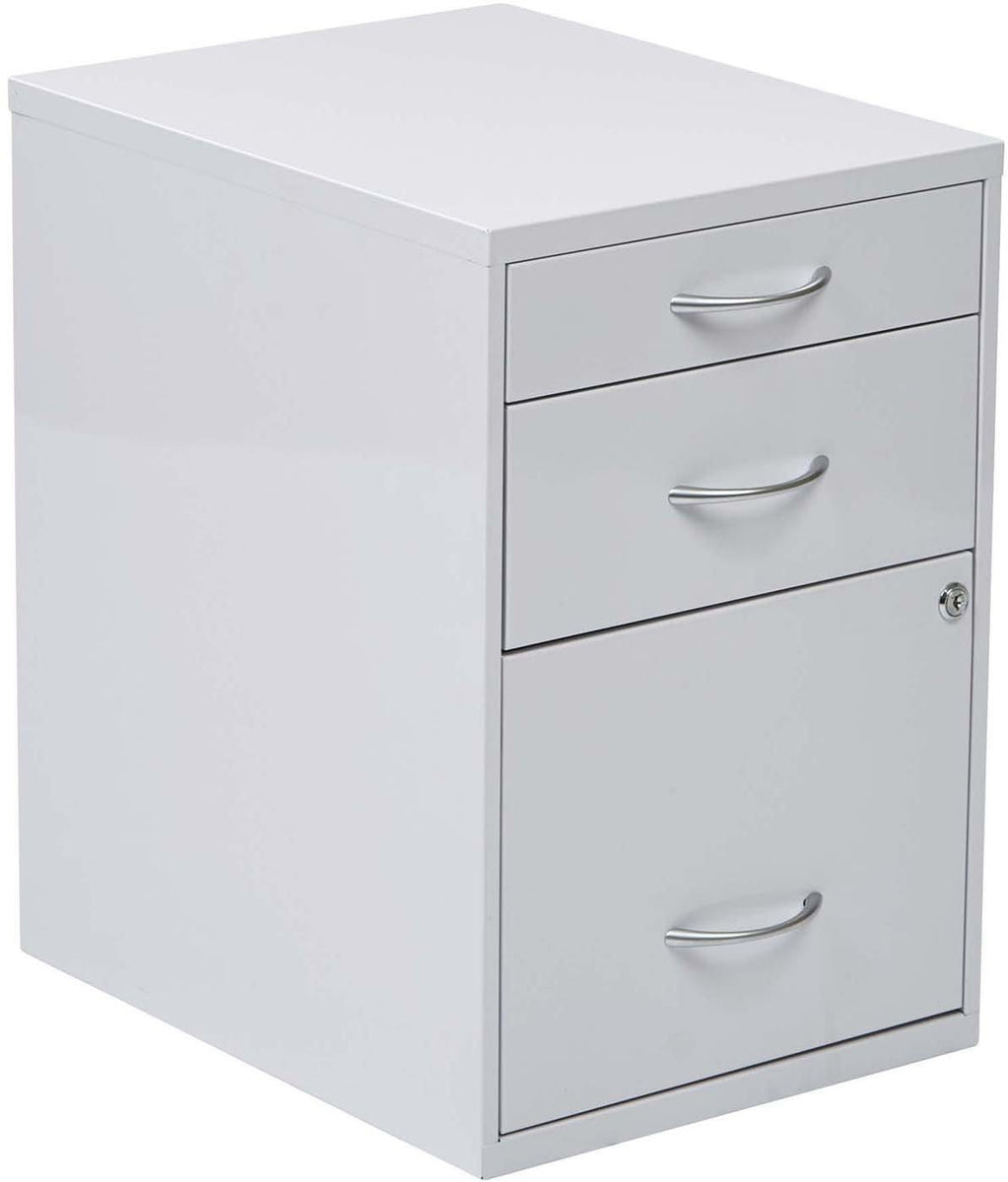 OSP Designs White File 22" Pencil / Box / Storage [HPBF11
