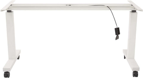 Office Star HAT60261 Pro-Line II 6 ft Pneumatic Height Adjustable Table Steel / Laminate, rear view