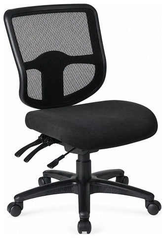 Office Star 98341-30 Pro Line II Adjustable Ergonomic Mesh Chair, angled front view