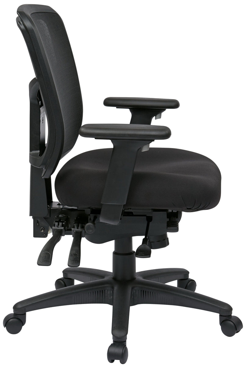 Adjustable Lumbar Support Task Chair - Green - Pro Line II by Office Star Products