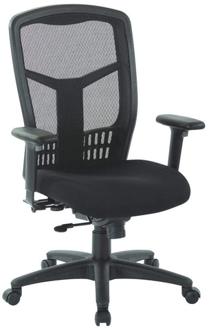 Office Star 90662-30 Pro Line II High Back Ergonomic Mesh Office Chair, angled front view