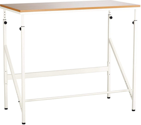 Safco 1957BH Elevate Standing-Height Desk, natural
