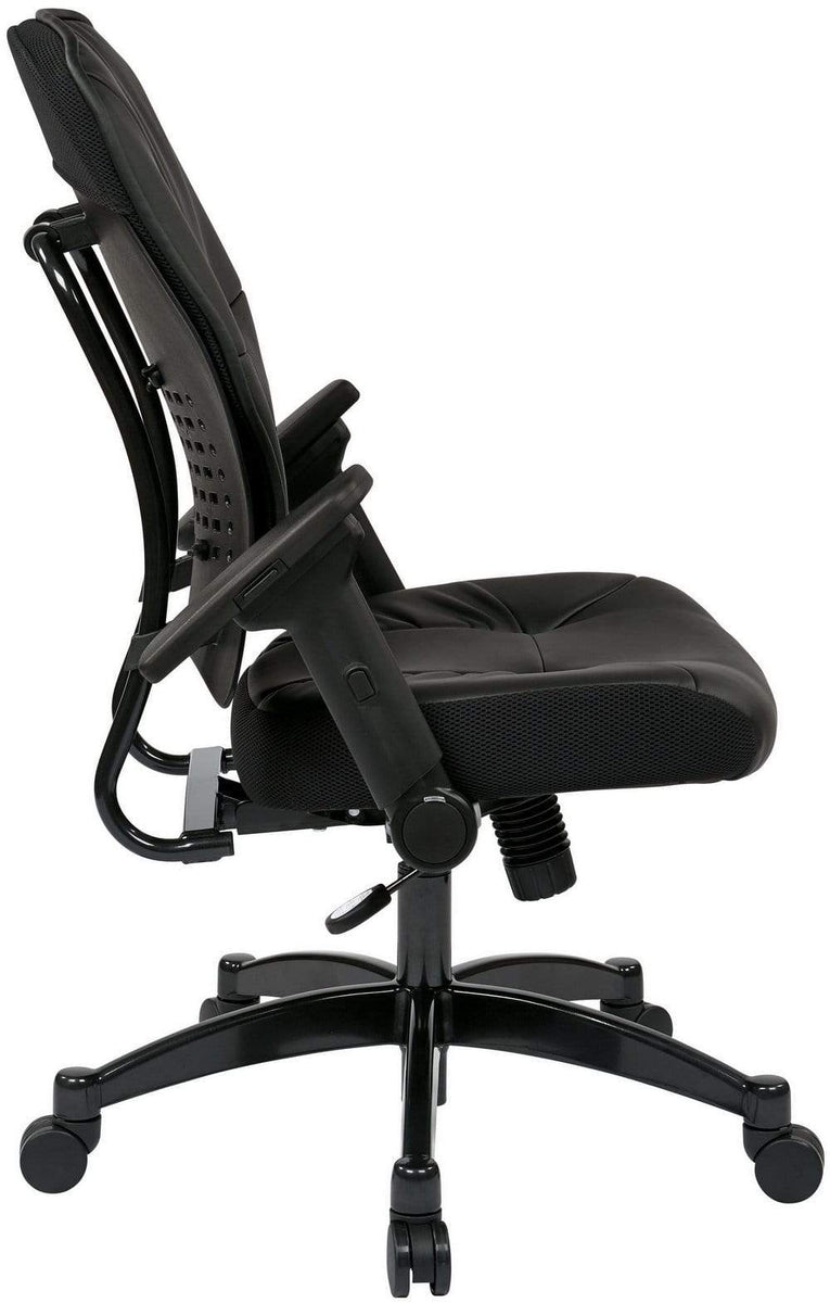 Space Seating Eco Leather Task Chair [32E3371F3] Office Chairs Unlimited Free Shipping!