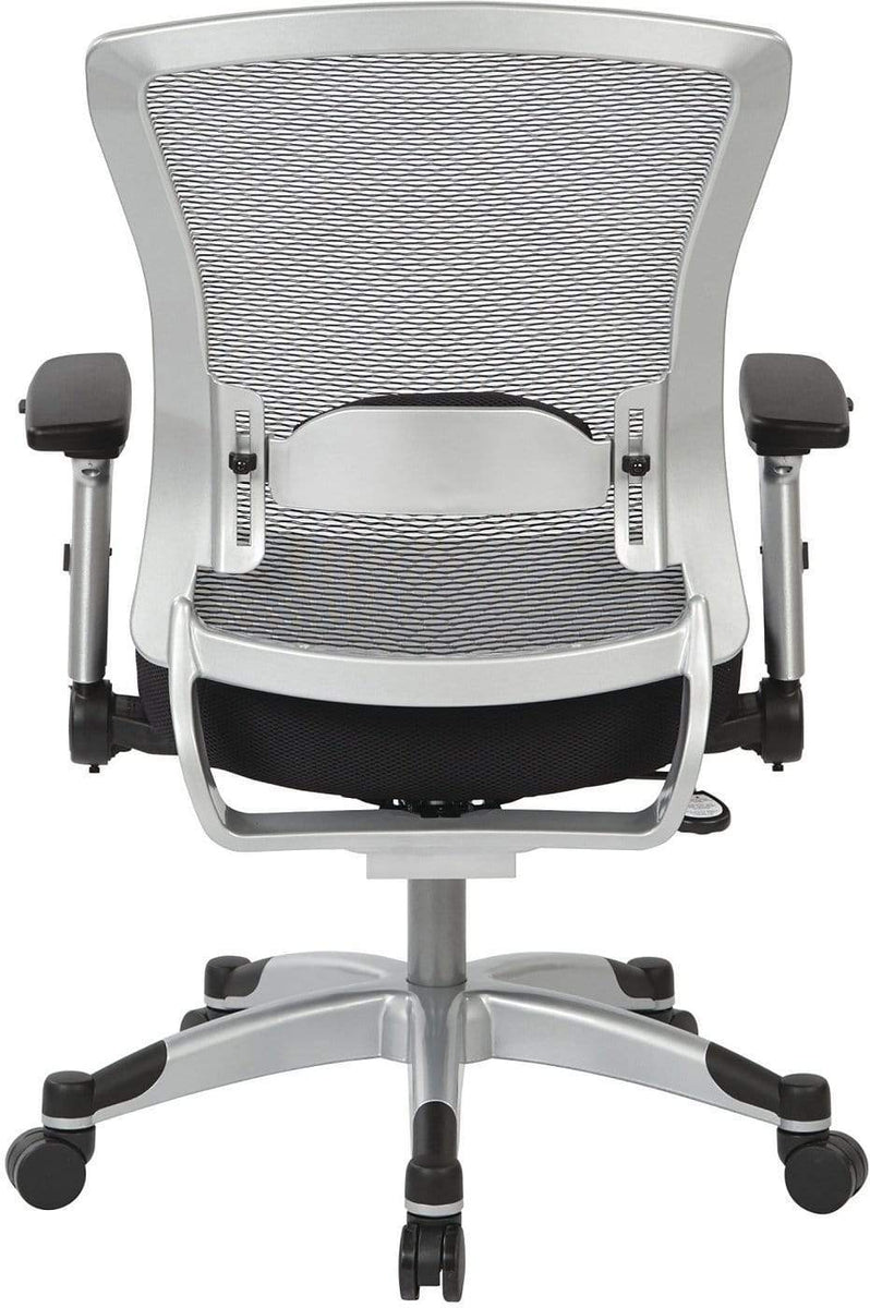 Space Seating® Professional Light AirGrid Chair with Memory Foam [317