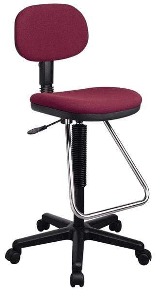 Work Smart Drafting Stool with Teardrop Footrest [DC430] – Office