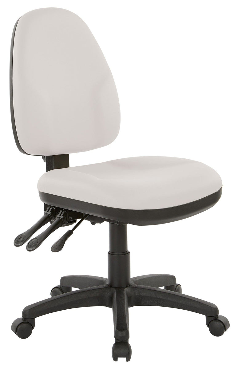 Work Smart Dual Function Ergonomic Office Task Chair [36420 - Main Image