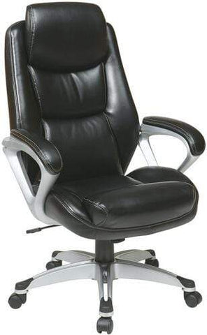 Office Star Leather Office Chair ECH89186-EC3