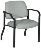Work Smart Big and Tall Antimicrobial Healthcare Guest Chair [55052B-AM]