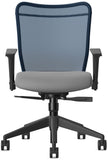 Allseating Inertia Mesh Mid Back Task Chair [77040] Allseating Mesh Chair 77040