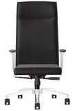 Allseating Mid or High Back Zip Chair in Genuine Leather [94040] Allseating High Back (94140) Leather Office Chair 94140